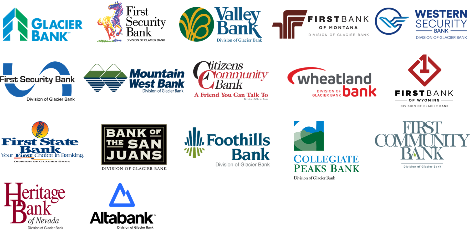 All Bank Logos - June 2024